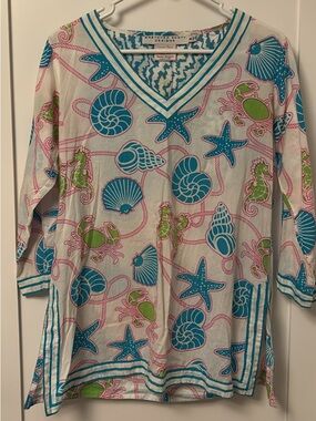 Gretchen Scott Designs Cotton Cover-Up or Tunic